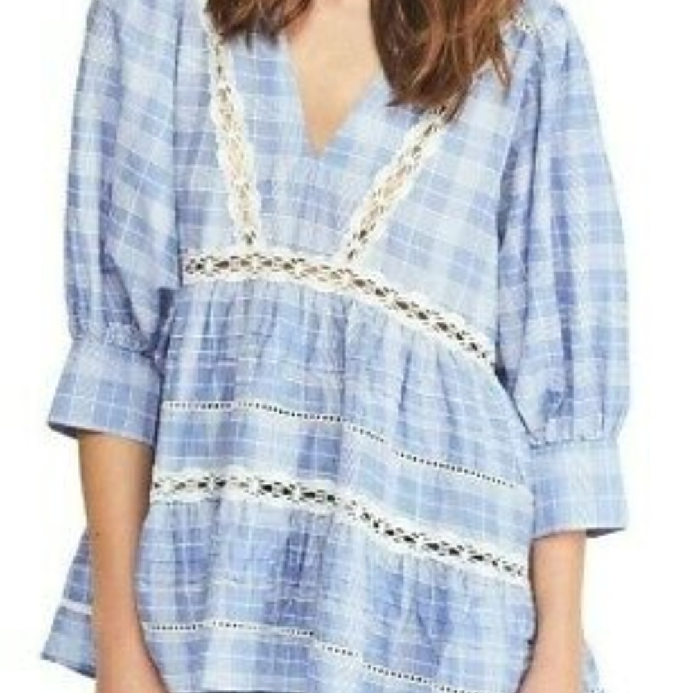Free People Time Out Lace Tunic. NWT. Size…